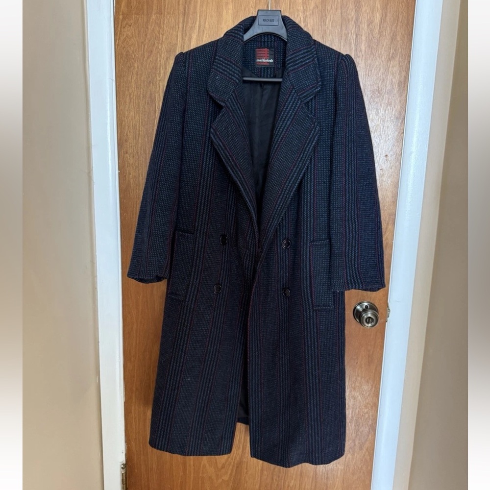 Montello Mackintosh Women's Size 10 100% Wool Long Coat